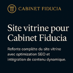 Cabinet Fiducia - Site Web Premium